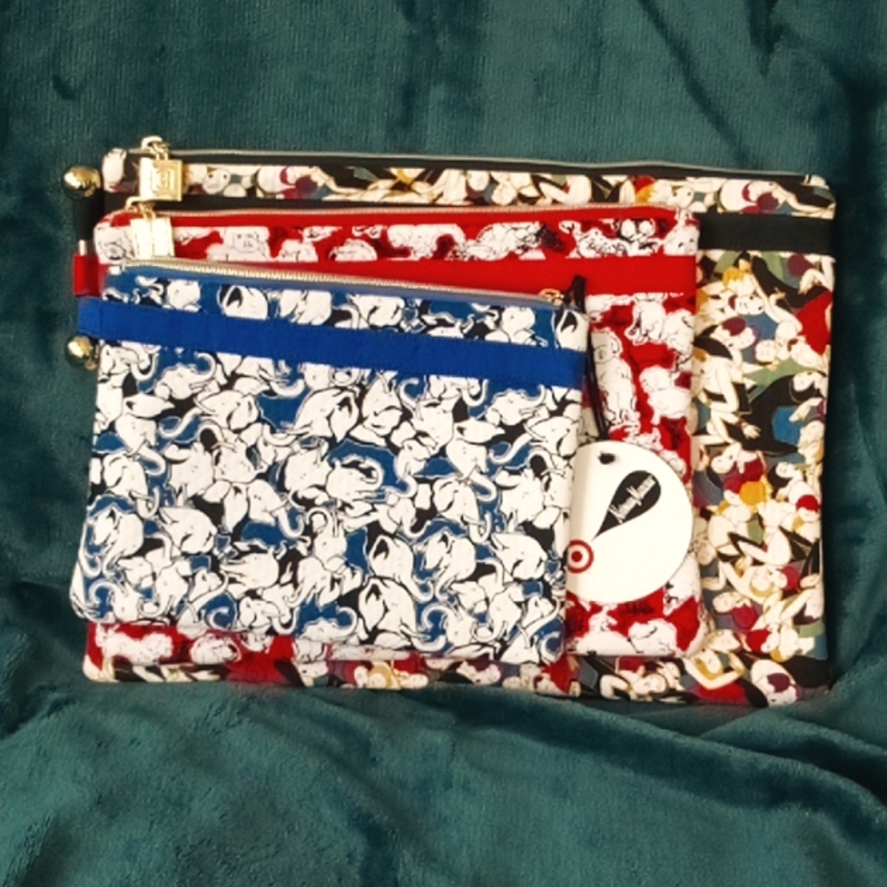 Neiman Marcus Target Carolina Herrera Set of 3 Travel/Cosmetic Bags